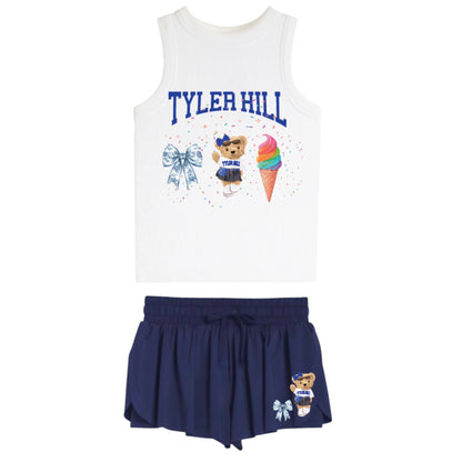 Bow Bear Suzette Tank (Youth)