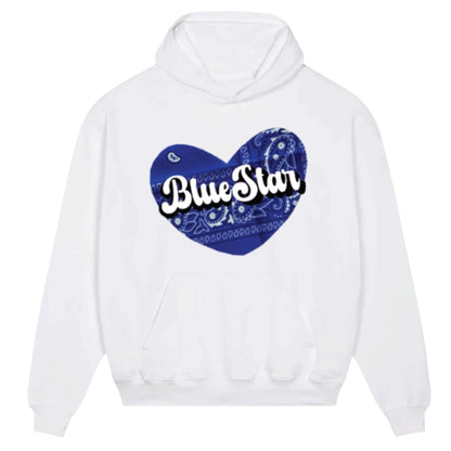 Stitched On Bandana Heart Sweatshirt