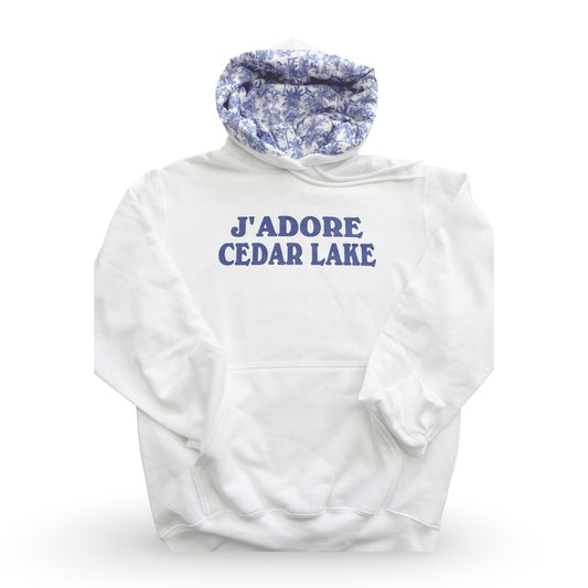 J’adore Toile Camp Hoodie in Blue LPC 2026