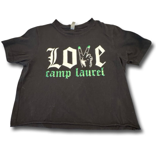 Laurel Love & Peace Fingers T-Shirt - YXL - Sale -Ready to Ship - R2S