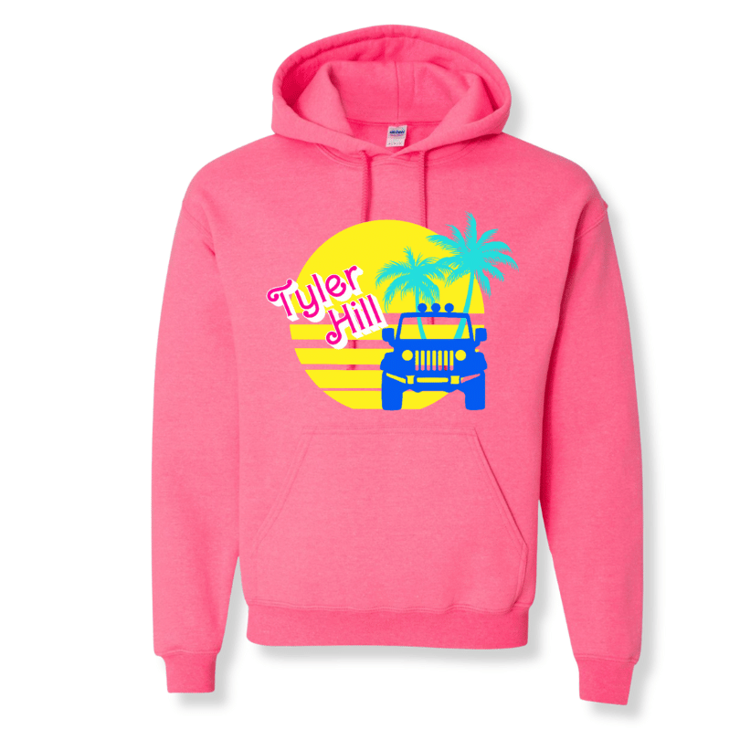 Custom-Press-B-Jeep Hoodie