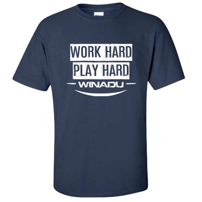 Work Hard Play Hard Camp Shirt