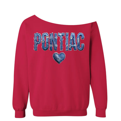 Camp Denim Print Sweatshirt