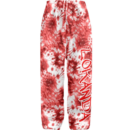 Tie Dye Fuzzy Pajama Pants