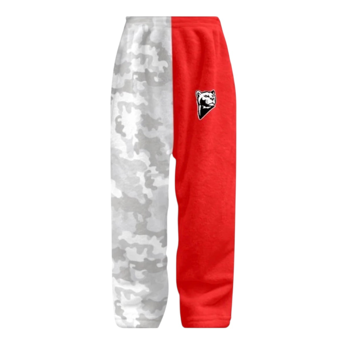 Fuzzy Camo Pajama Pants