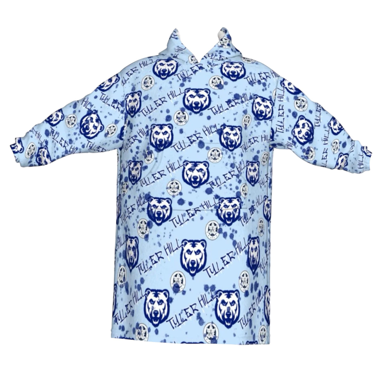 Camp Logo Fuzzy Pajama Hoodie