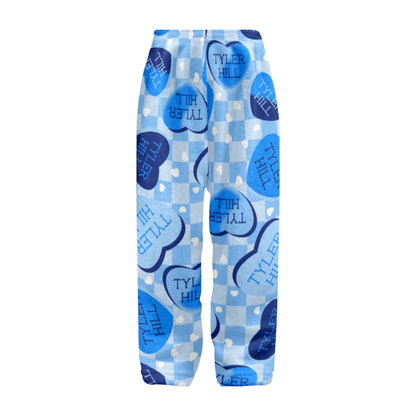 Heart Fuzzy Pajama Pants