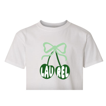 Cherry White Camp Shirt