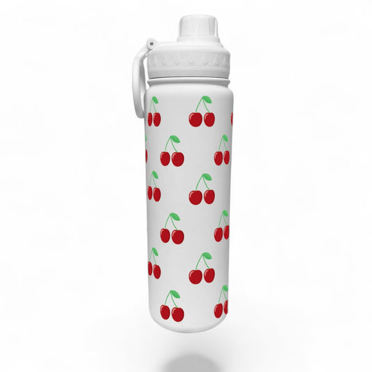 Cherries Wrap Water Bottle