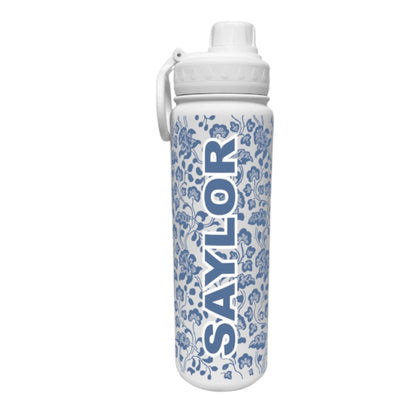 Toile Wrap Water Bottle