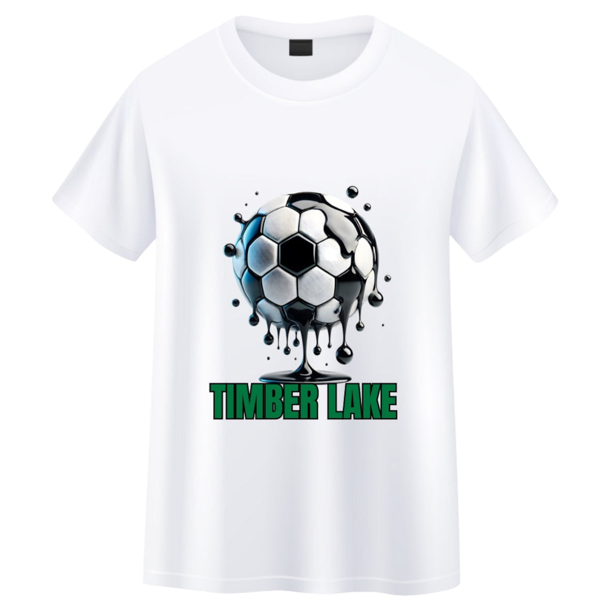 Soccer Ball Drip Camp Shirt SSC 026
