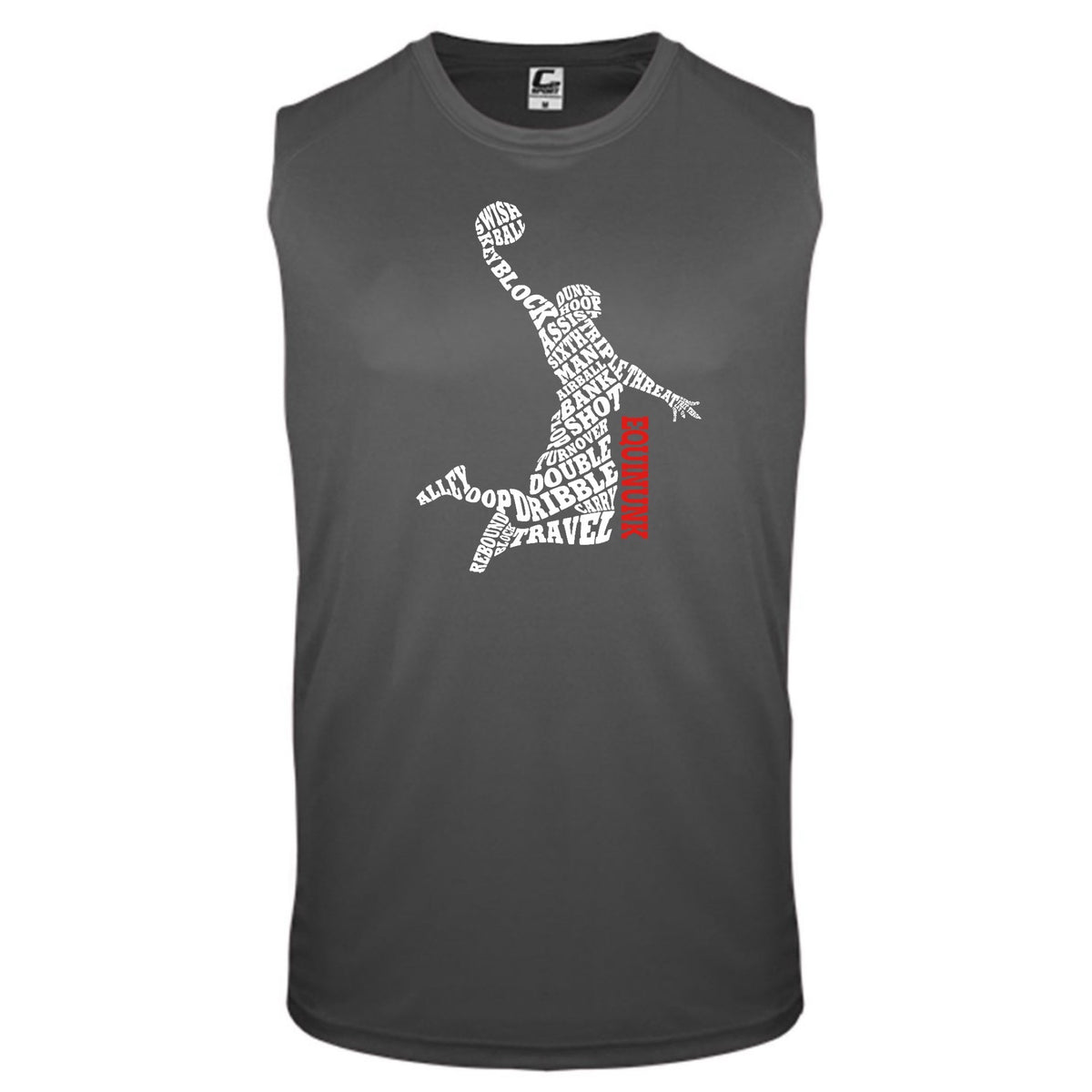 Sports Typography Shirt - Basketball - CPN