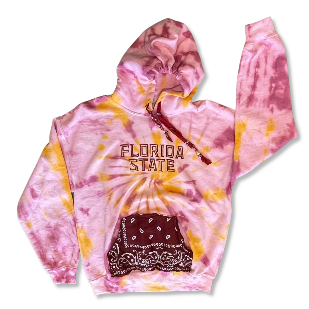 Tie Dye Bandana Florida State Hoodie