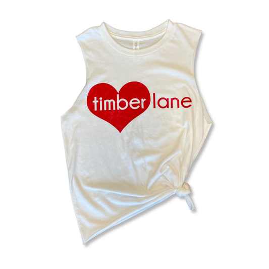 Timber Lane Side Knot Tank Top