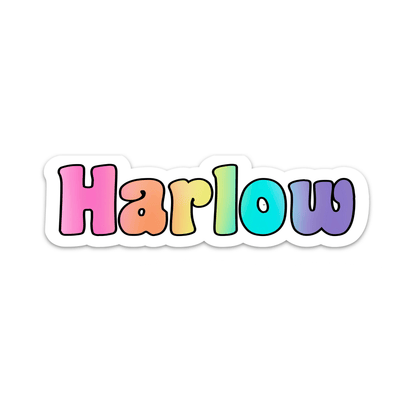 Cling It Word in Pastel Solid Font