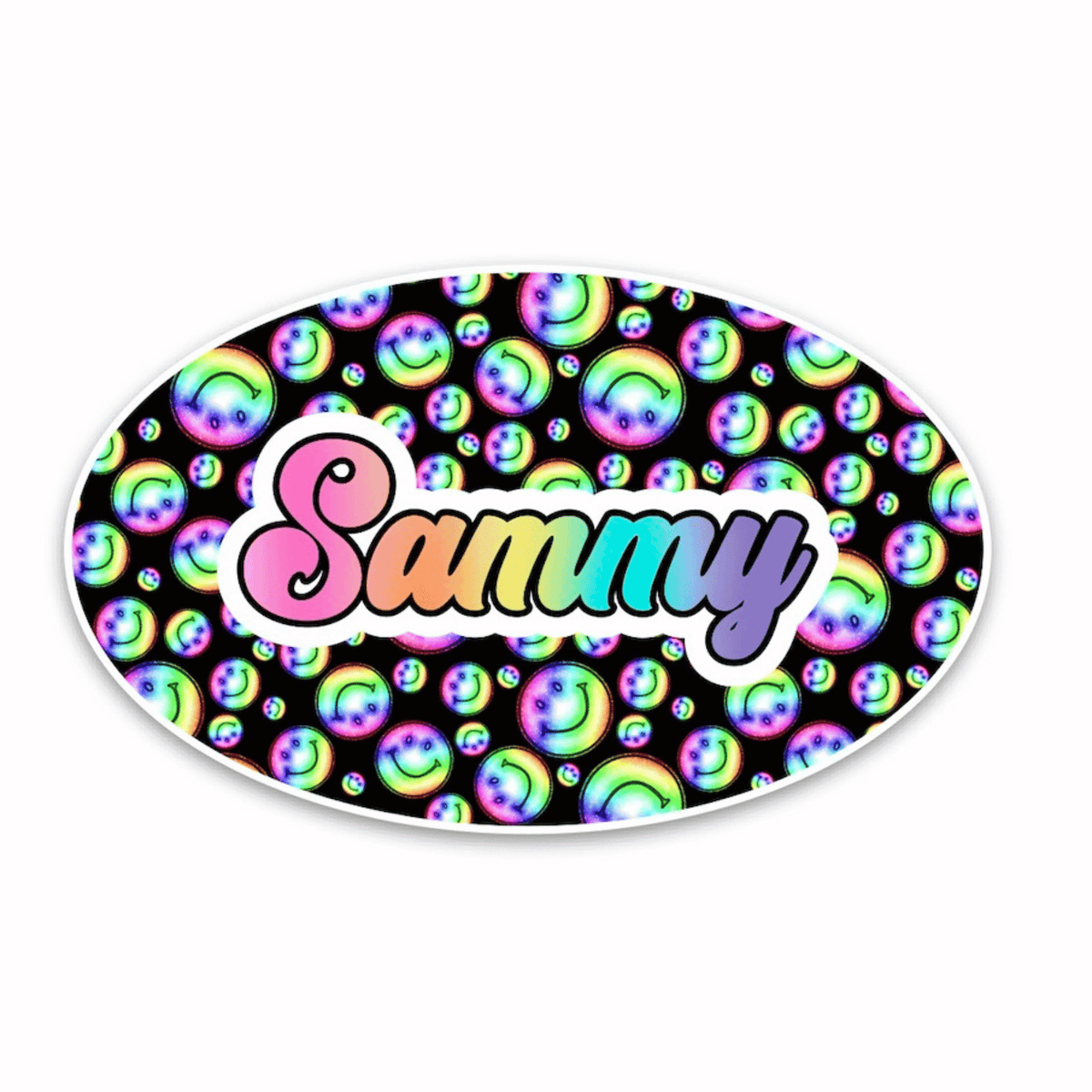 Personalized Cling It Oval
