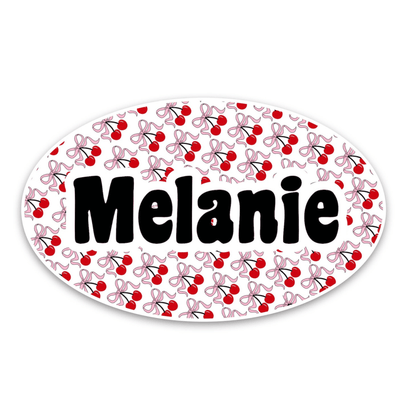 Personalized Cling It Oval