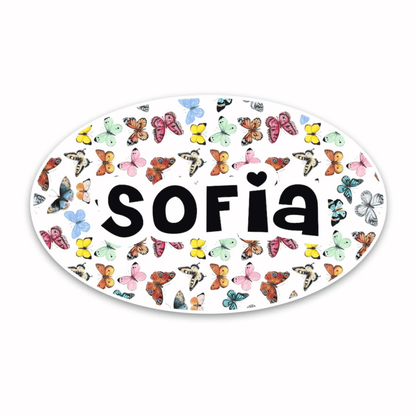 Personalized Cling It Oval