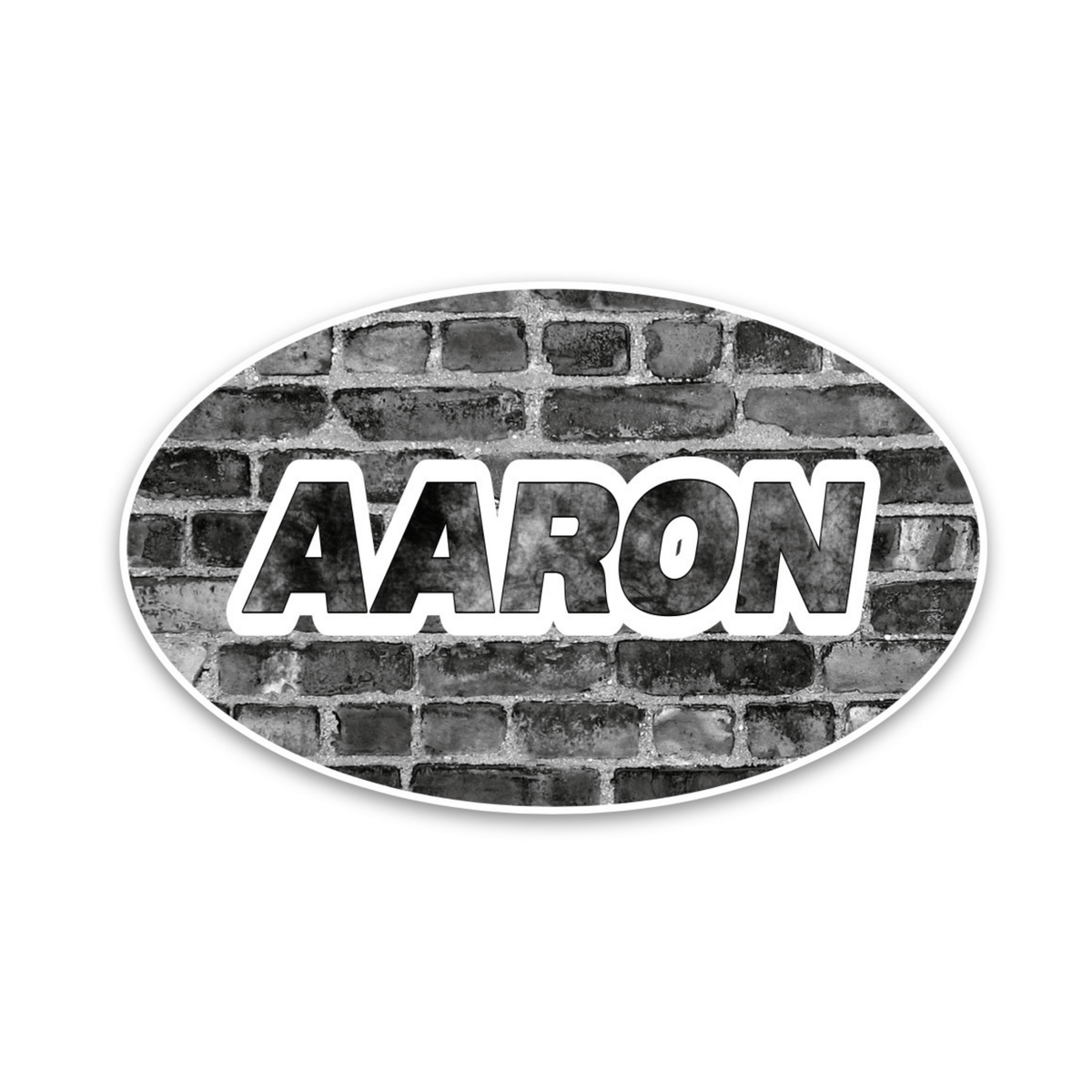 Personalized Cling It Oval