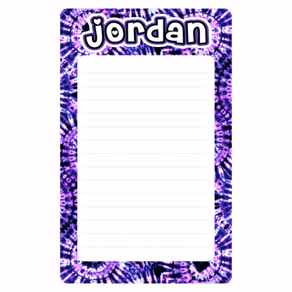 Personalized Lined Notepad (8.5" x 11")