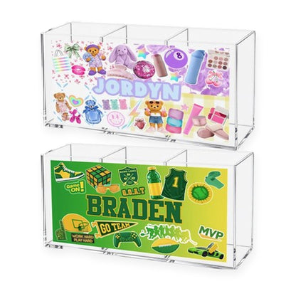 Acrylic Organizer - Pre-Designed Collages
