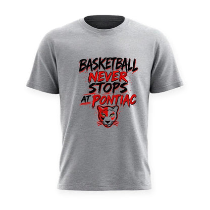 Basketball Never Stops Camp Tee