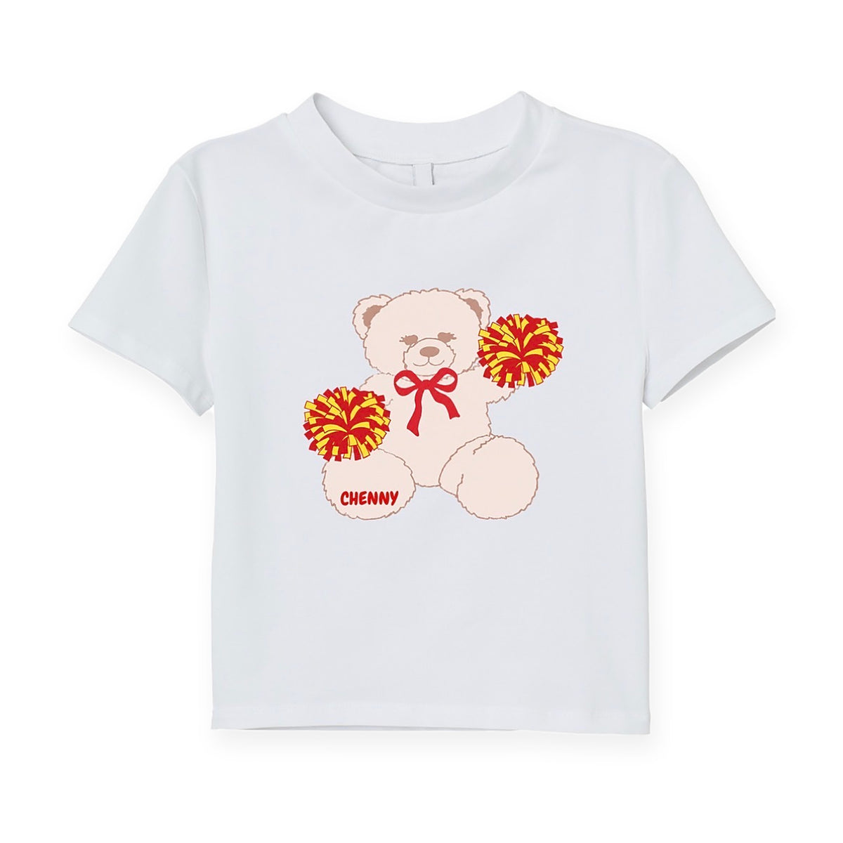 Cheer Bear Name Tee
