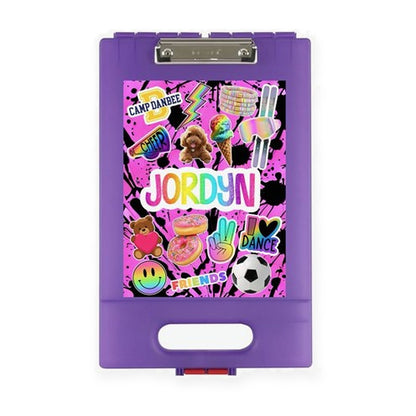 Personalized Clipboard Storage Case, another design