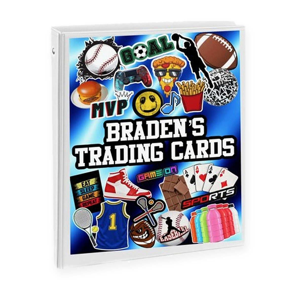 Personalized Trading Card Book