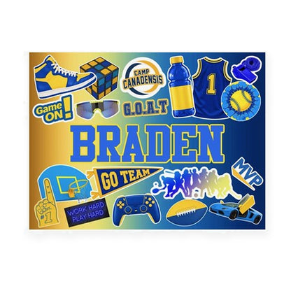 Personalized Repositionable Poster