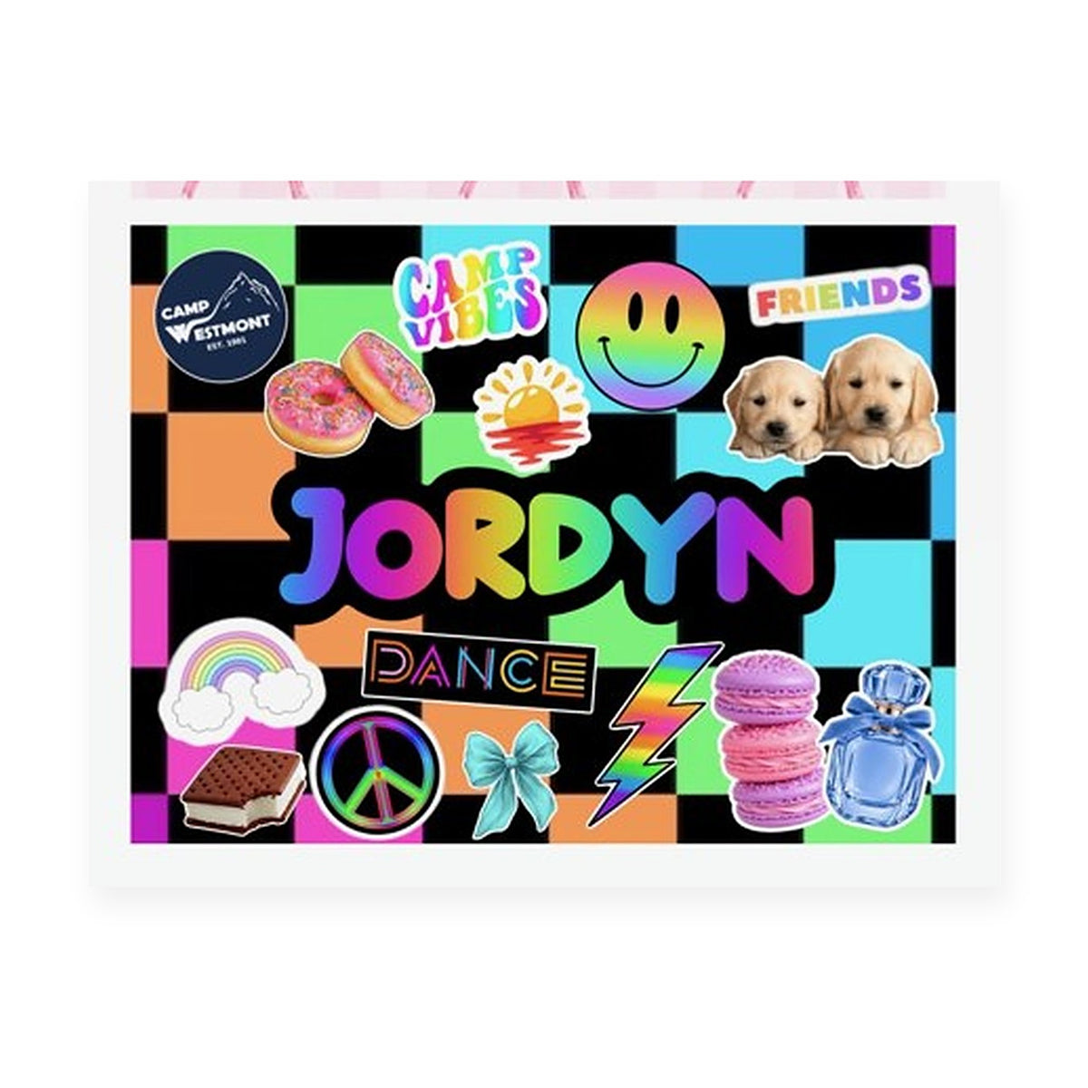 Personalized Repositionable Poster, another design