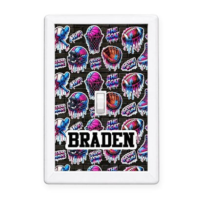Personalized Light Switch Cover, another design