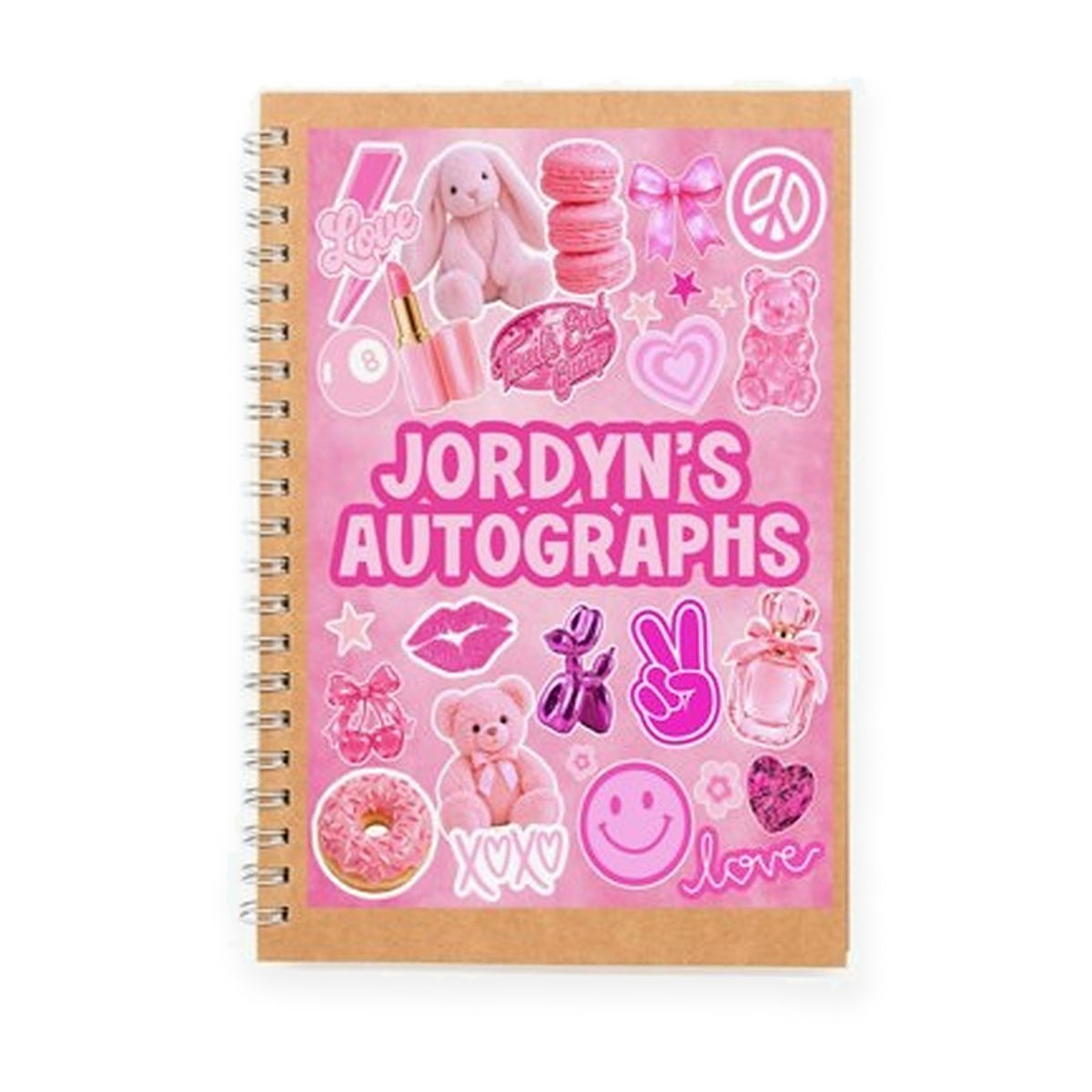 Personalized Autograph Book, another design