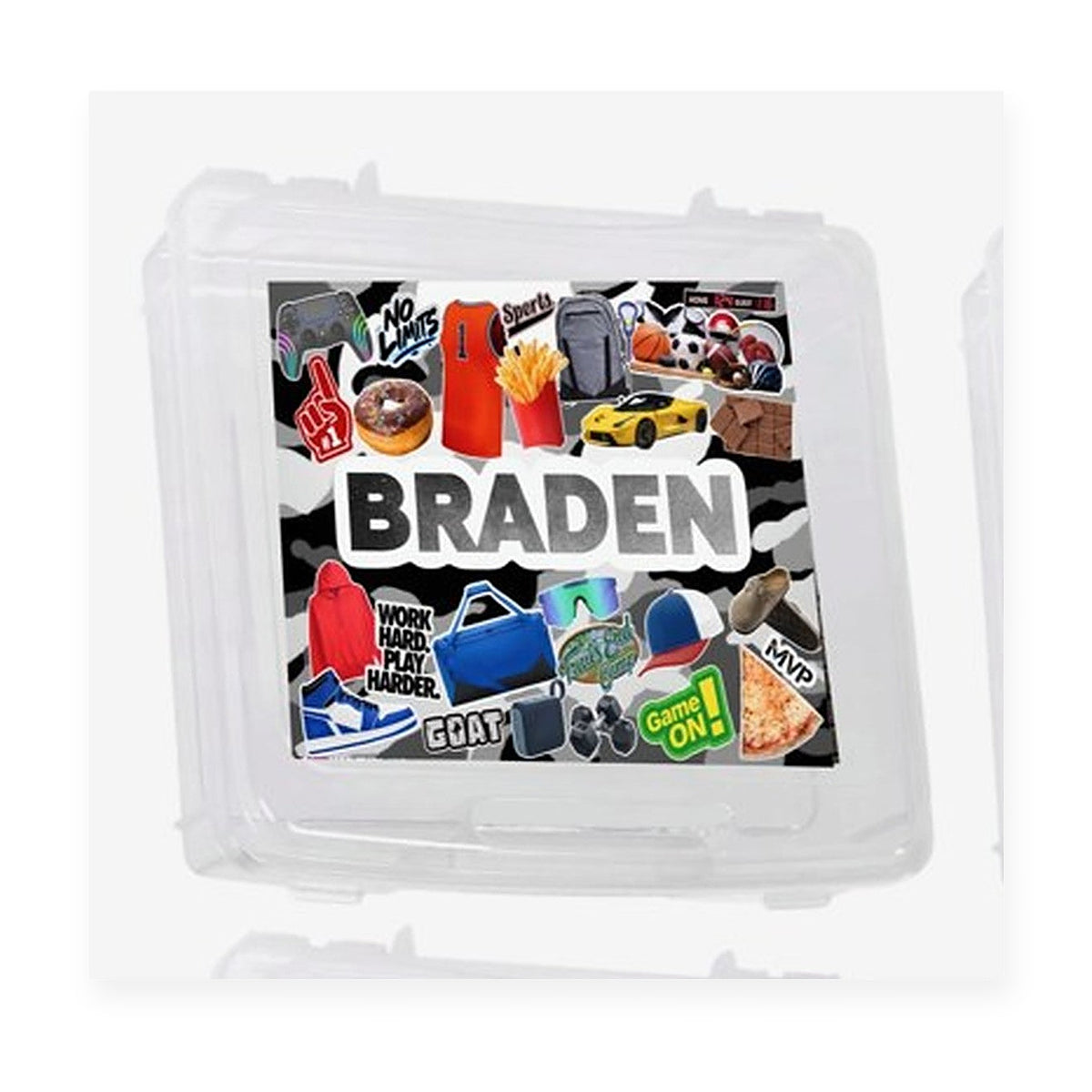 Personalized Clam Shell Box, another design