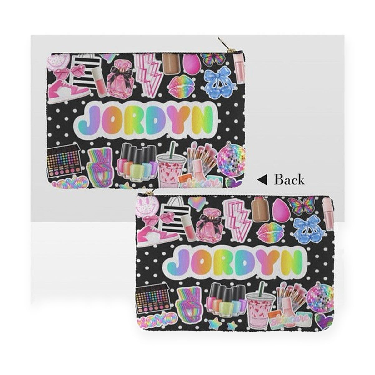 Personalized Fuzzy Pouch, another design