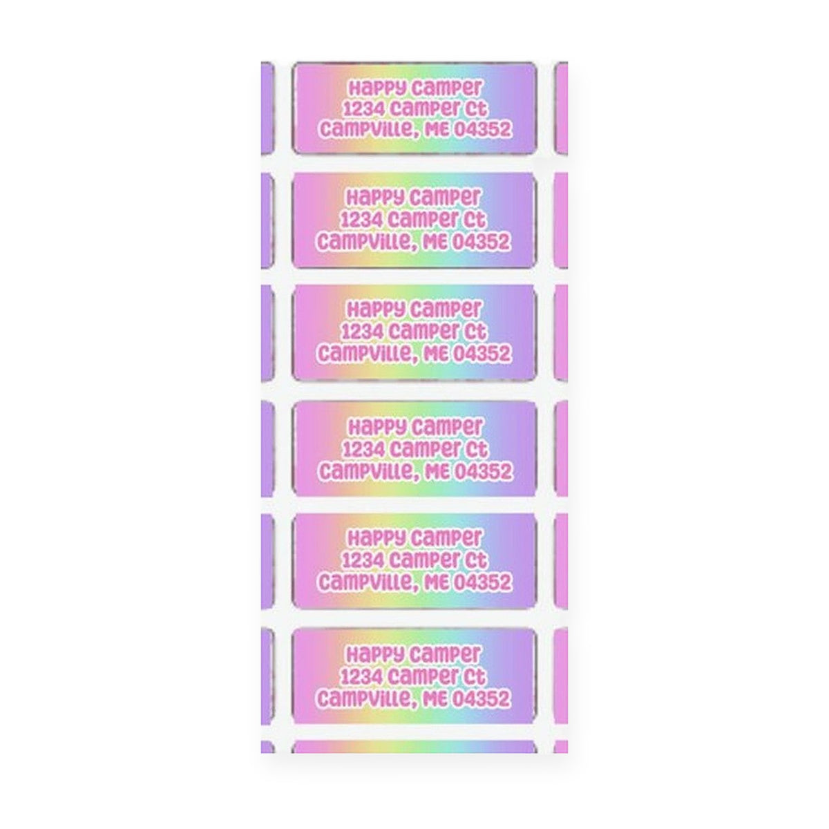 Personalized Address Labels
