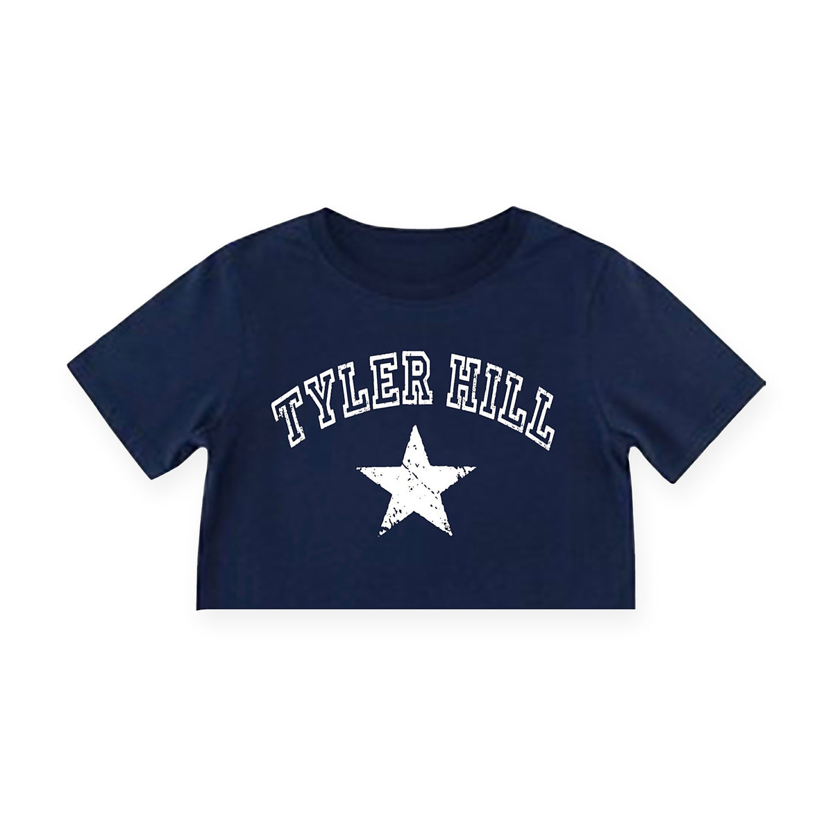 Distressed Star Camp Tee, another example