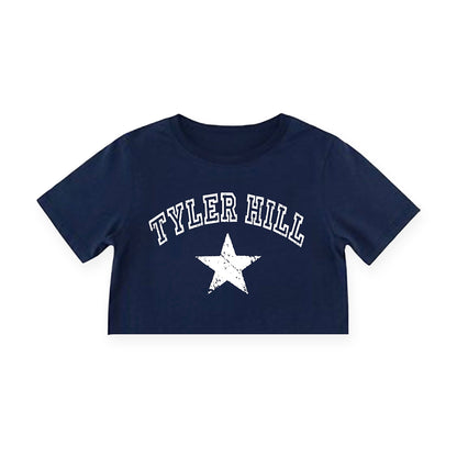 Distressed Star Camp Tee, another example