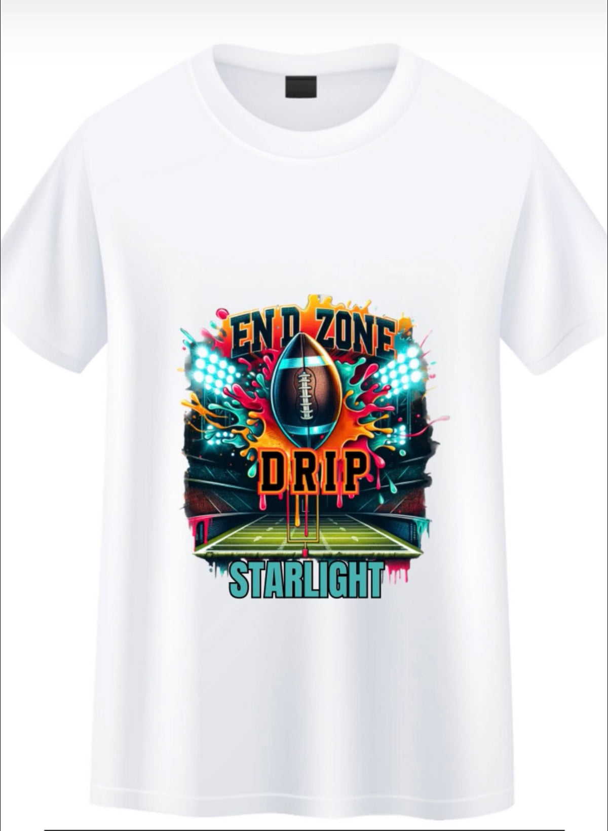 End Zone Drip Camp Tee
