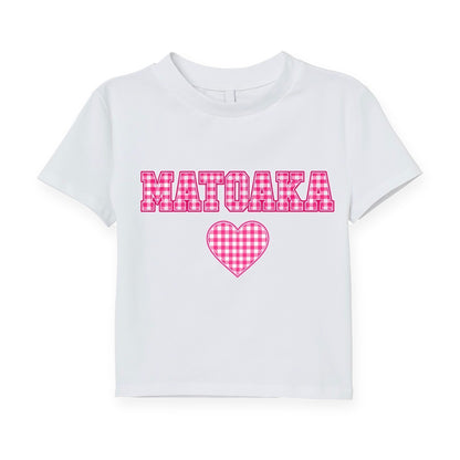Gingham Heart Camp Tee