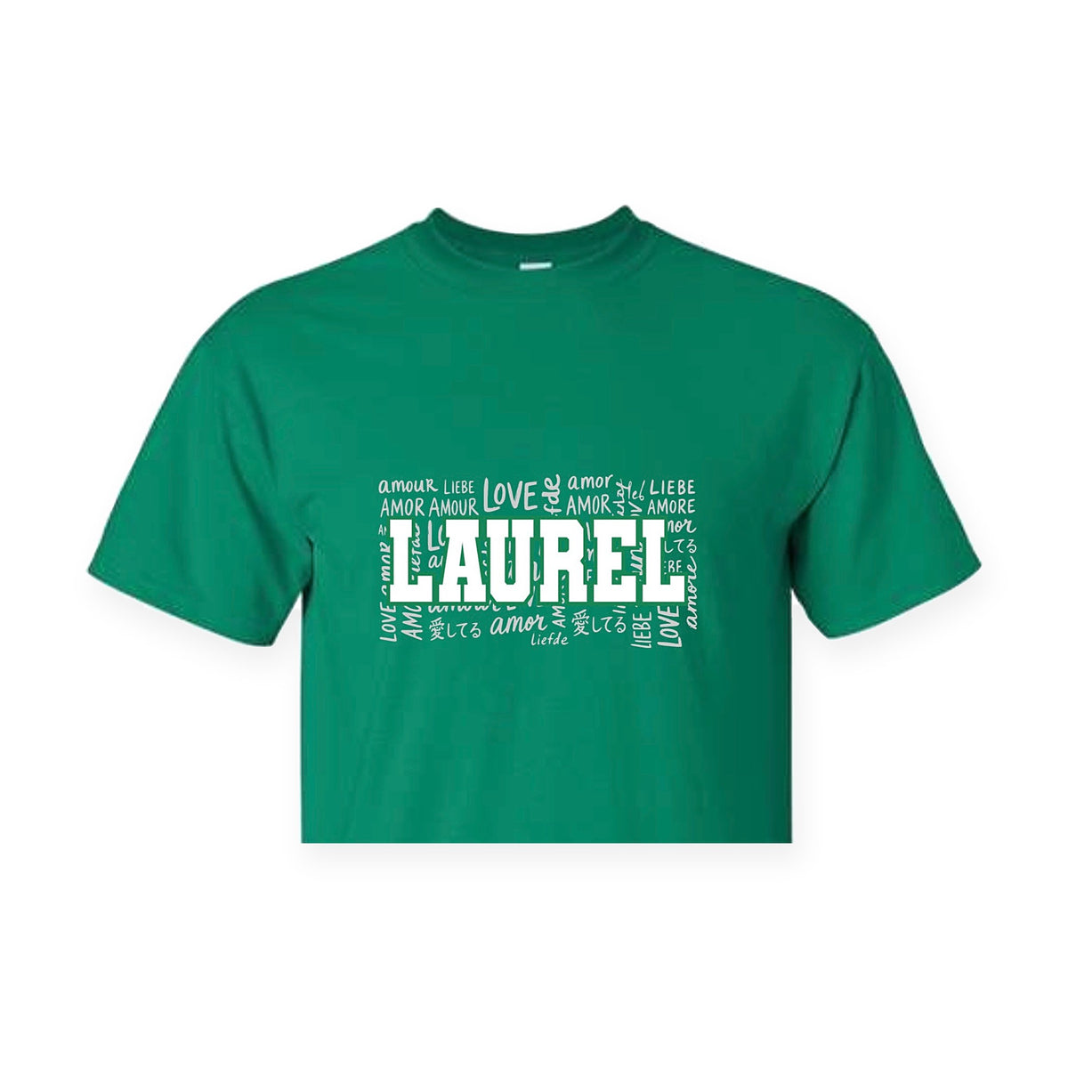 Love Language Camp Tee, another example