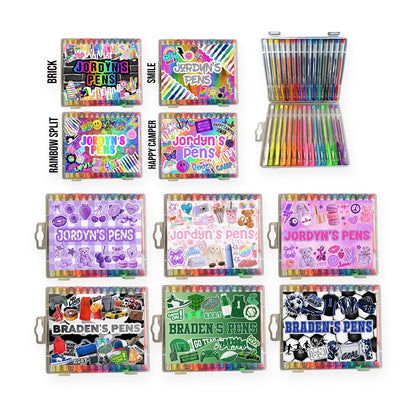 Pen Set - Pre-Designed Collages