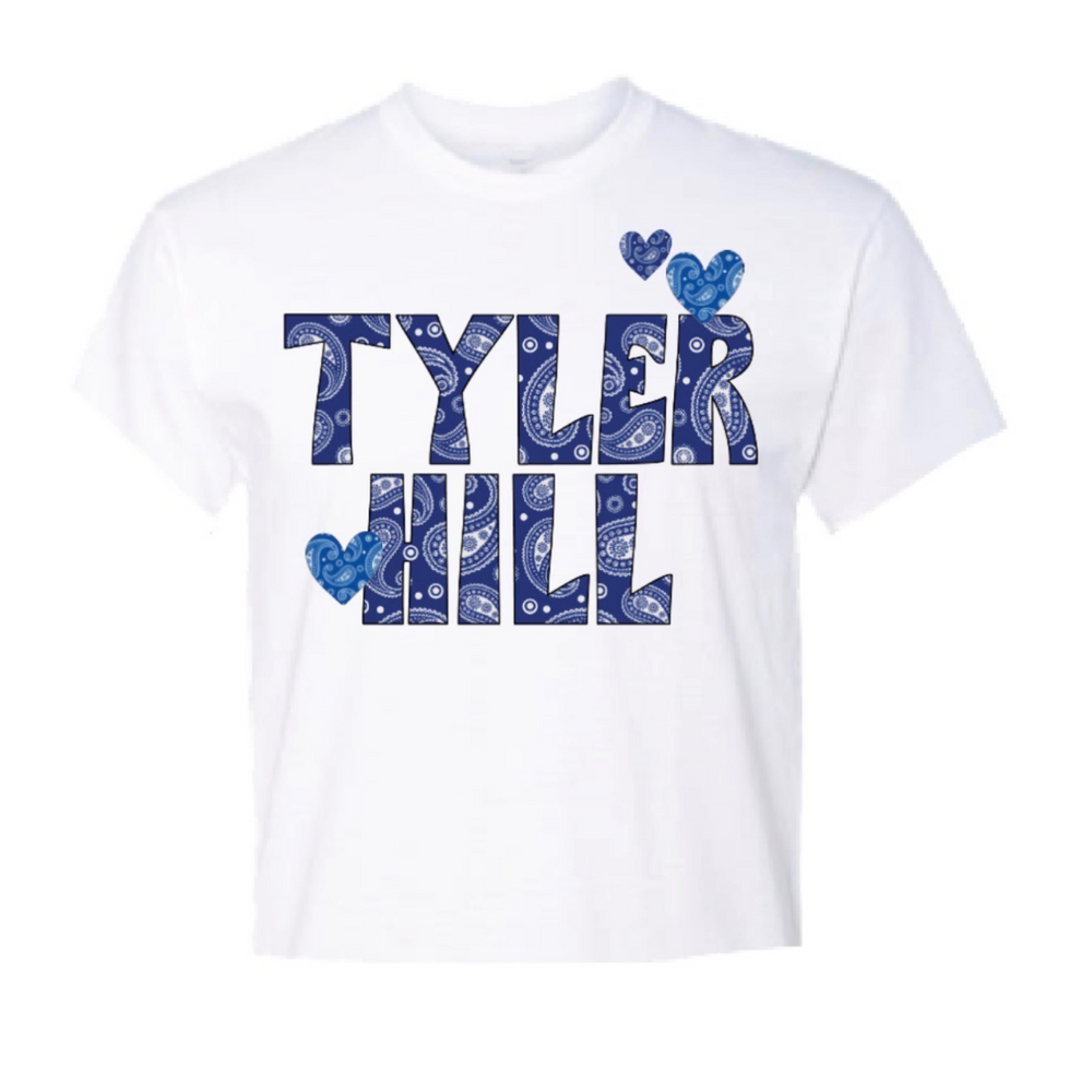 Bandana Hearts Camp Shirt