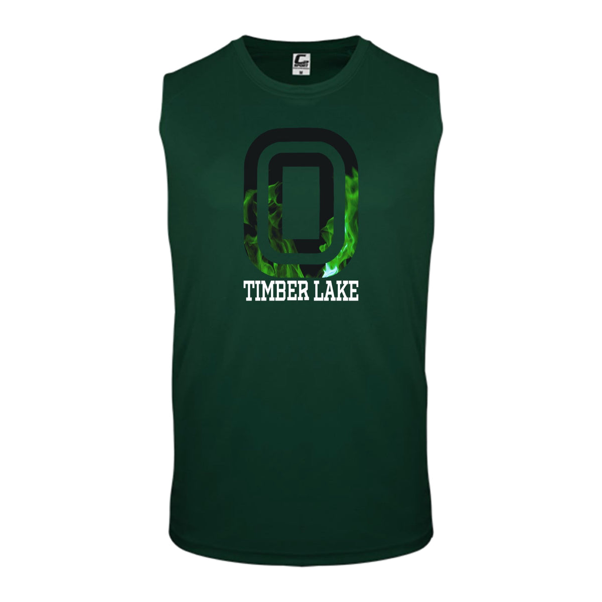 OT Flames Shirt - Custom Press