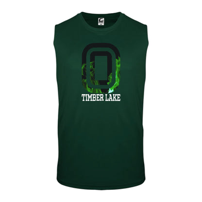 OT Flames Shirt - Custom Press