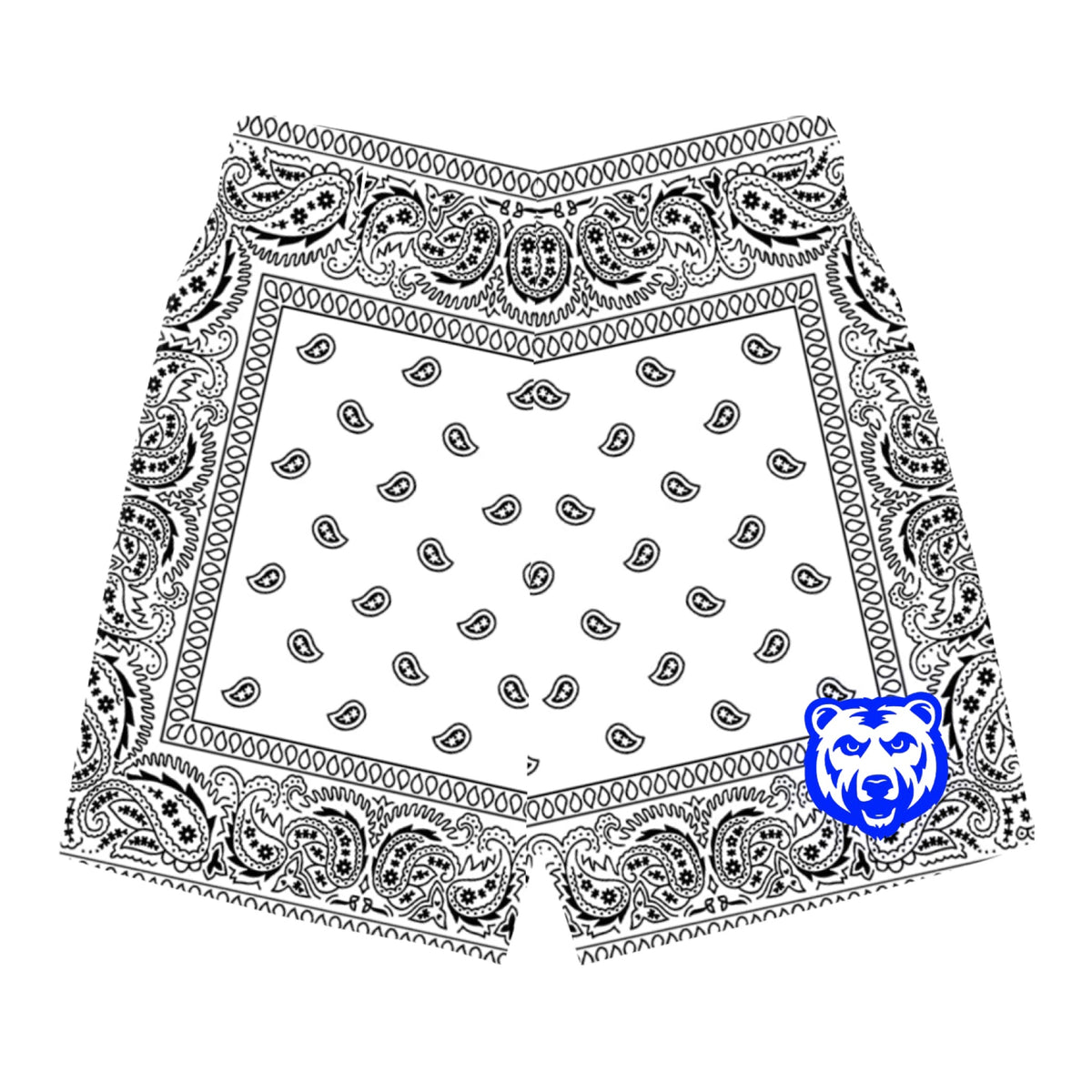 Bandana Shorts - Custom Press