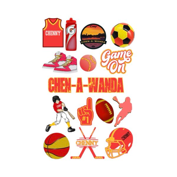 Sports Camp Sticker Sheet (2025)