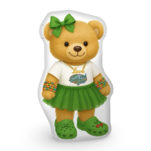 Camper Bear Pillow