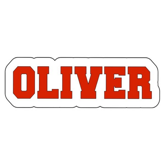 Personalized Varsity Font Name Pillow (16" x 10")