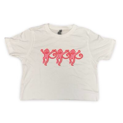 3 Pink Monkey Tee – Youth Large